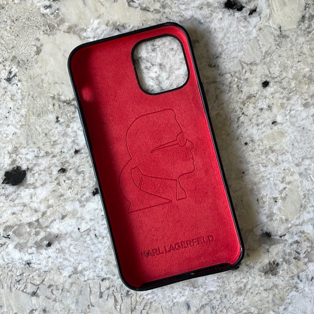 Karl Lagerfeld iPhone 12 / iPhone 12 Pro Silicone Case